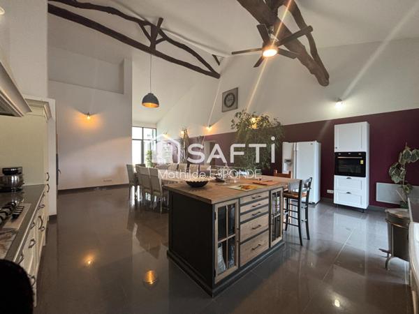 Domaine d’Exception de 29 Hectares aux Portes de Condom avec maison rénovée, piscine, vignoble