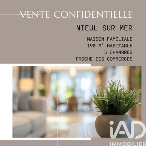 Maison à vendre 7 pièces 190 m² Nieul-sur-Mer