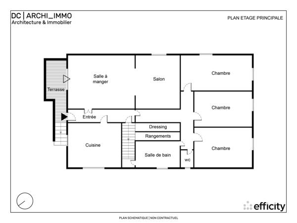 Maison 5 pièces - 276 m² Exclusivité efficity
