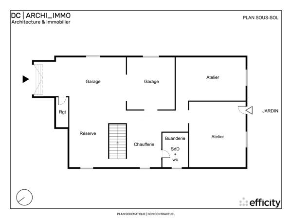 Maison 5 pièces - 276 m² Exclusivité efficity