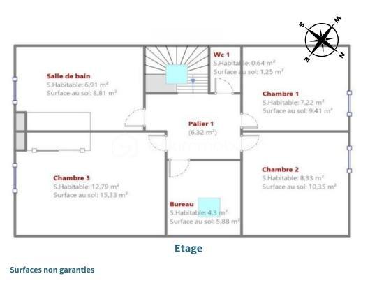 Maison ancienne de 128 m²