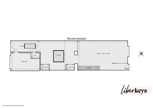 Maison à Hem - 123m² - 4 chambres - grande cuisine - jardin