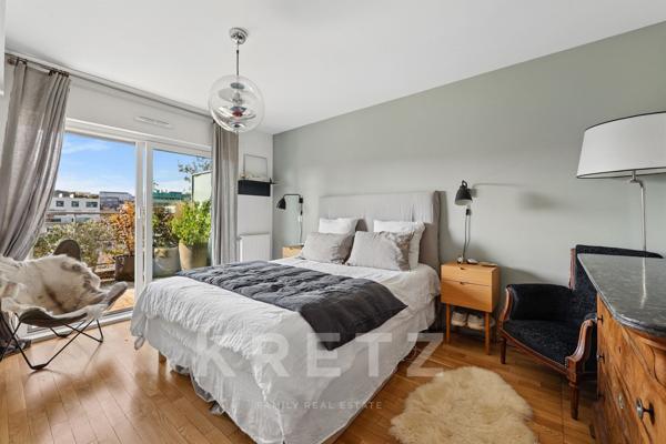 Appartement d’exception – Terrasse panoramique de 90 m² – Aux portes de Paris