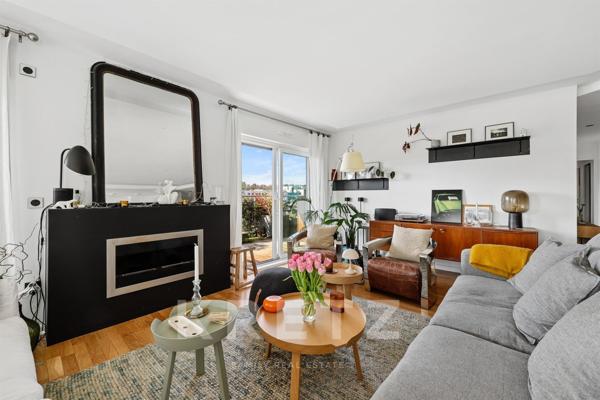 Appartement d’exception – Terrasse panoramique de 90 m² – Aux portes de Paris