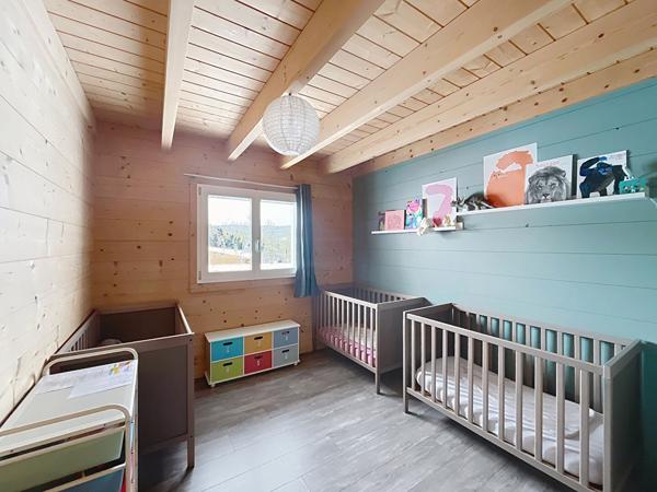EXCLUSIVITE ! Yssingeaux Maison en madrier sur plus de 3900 m2 de terrain