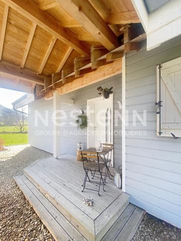 EXCLUSIVITE ! Yssingeaux Maison en madrier sur plus de 3900 m2 de terrain