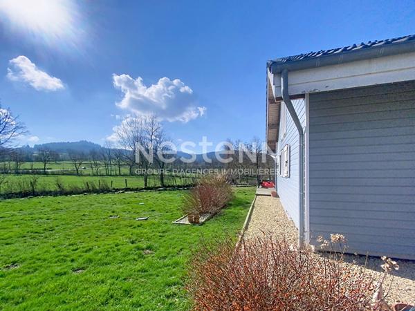 EXCLUSIVITE ! Yssingeaux Maison en madrier sur plus de 3900 m2 de terrain