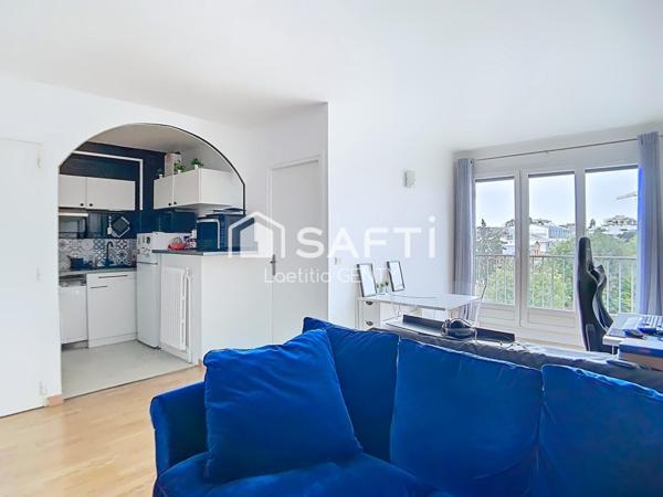 COLOMBES - RUE SAINT-DENIS – 2 PIÈCES AVEC PARKING ET CAVE