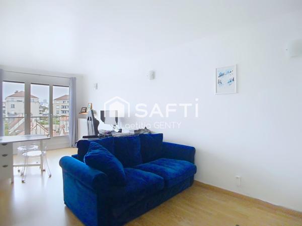 COLOMBES - RUE SAINT-DENIS – 2 PIÈCES AVEC PARKING ET CAVE