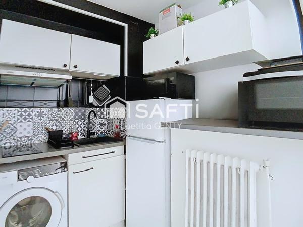 COLOMBES - RUE SAINT-DENIS – 2 PIÈCES AVEC PARKING ET CAVE