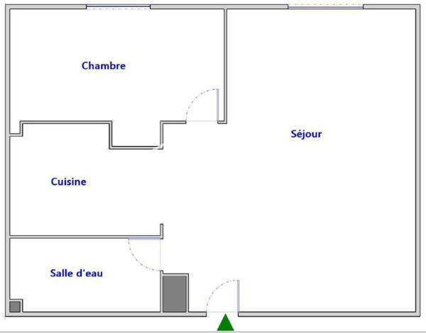 COLOMBES - RUE SAINT-DENIS – 2 PIÈCES AVEC PARKING ET CAVE