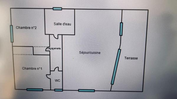 Sud de La France - Sollies Toucas - Cottage Meublé de 33,58m²  habitable a la campagne