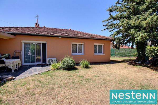 Maison 5 pièces de plain-pied avec studio indépendant et jardin arboré 69330 MEYZIEU
