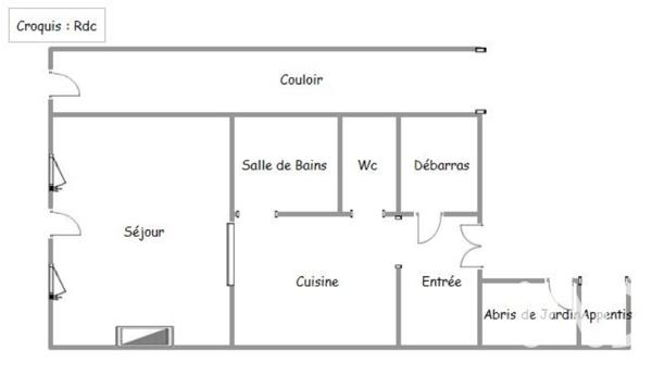 Maison à vendre 3 pièces 71 m² Les Villages Vovéens