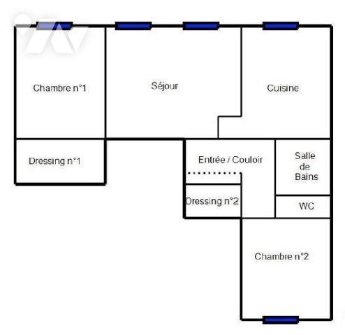 VENTE APPARTEMENT TYPE F3 A ERMONT
