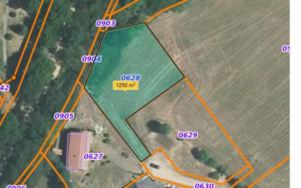 Terrain - 1255 m² Exclusivité