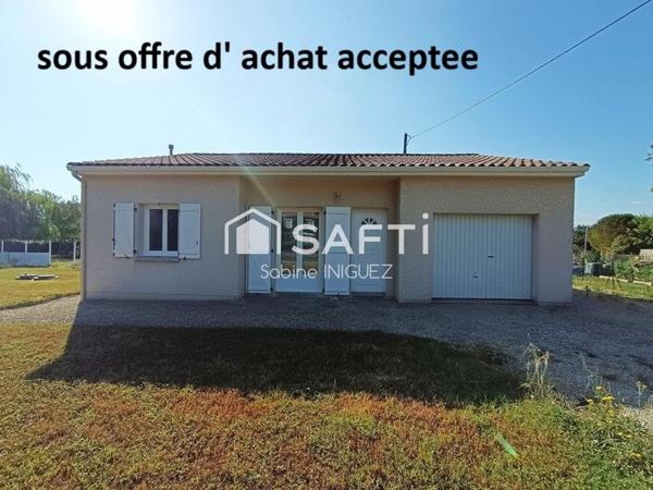 MAISON DE PLAIN PIED, 3 CHAMBRES