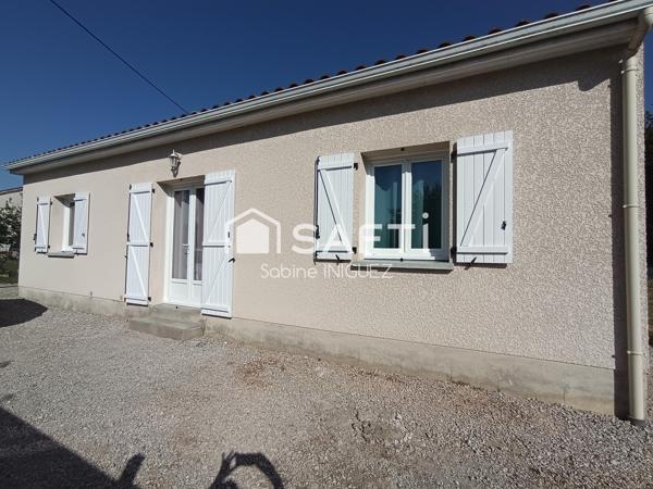 MAISON DE PLAIN PIED, 3 CHAMBRES