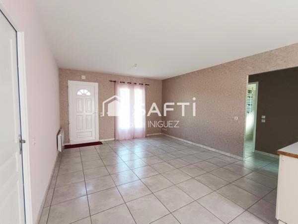 MAISON DE PLAIN PIED, 3 CHAMBRES