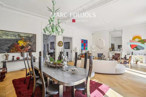 Paris VIII Triangle d’Or : appartement de 195 m² aux volumes exceptionnels