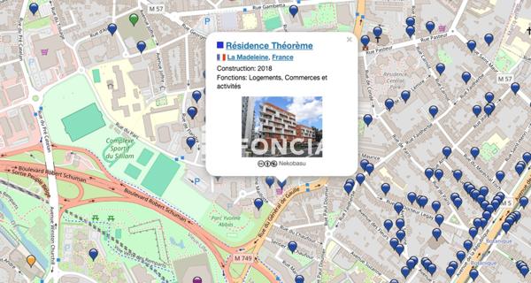 À vendre Parking 8 m² - La Madeleine 59110