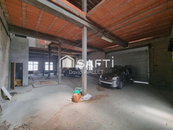 Immeuble de plus de 600m2 avec ascenseur en plein centre de st girons