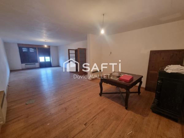 Immeuble de plus de 600m2 avec ascenseur en plein centre de st girons