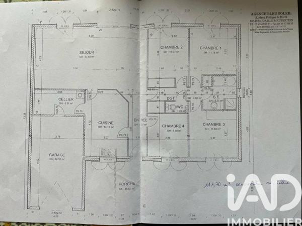Maison à vendre 7 pièces 168 m² Roches-Prémarie-Andillé