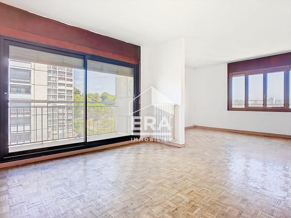 A la vente appartement 4 pièces + parking + box collectif entre chute la vie et Saint-Just à Marseille