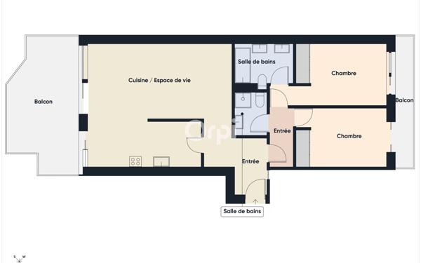 Appartement à vendre    3 pièces • 76,39 m2 Mandelieu-la-Napoule