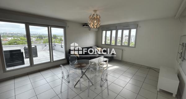Location Appartement meublé 3 pièces 60.92 m² - Villeurbanne 69100