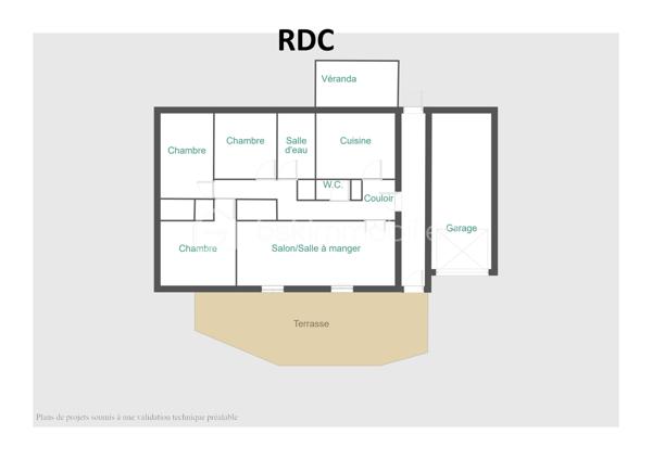 Maison de 84 m²