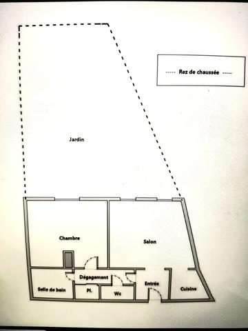 Appartement 2 pièces - 45 m²