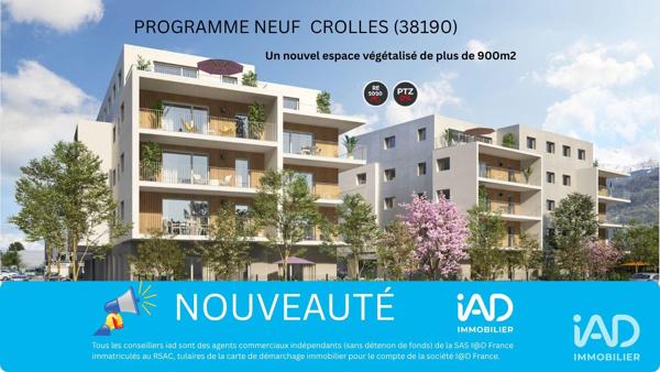 Appartement à vendre 3 pièces 72 m² Crolles