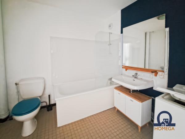 Saint-Étienne (42100) Studio meublé dans une copropriété agréable