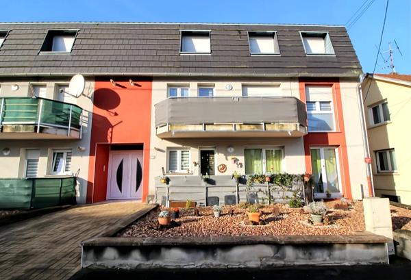 Bouzonville (57320) VIAGER appartement avec garage cave et parking