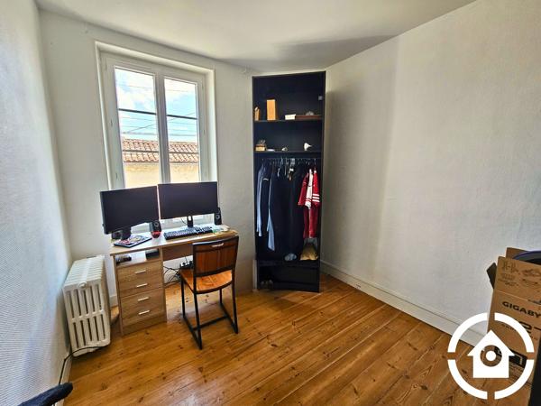 Maison de ville avec petit jardin - 1 chambre et un bureau