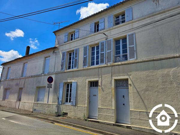 Maison de ville avec petit jardin - 1 chambre et un bureau