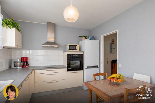 Pierre-Bénite – T3 lumineux de 70 m² avec balcon, parking, cave et garage possible