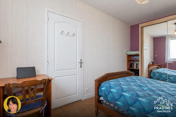 Pierre-Bénite – T3 lumineux de 70 m² avec balcon, parking, cave et garage possible