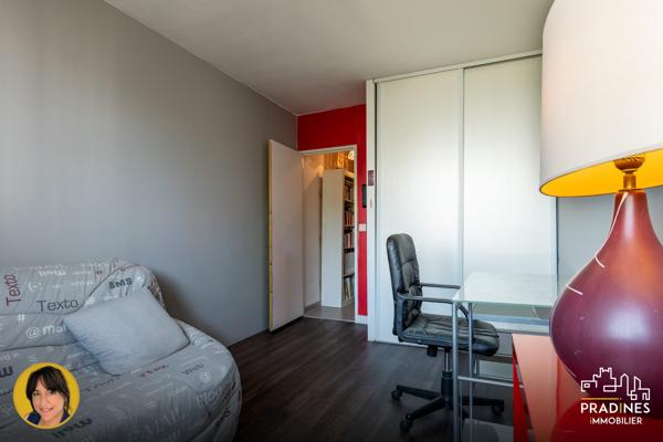 Pierre-Bénite – T3 lumineux de 70 m² avec balcon, parking, cave et garage possible