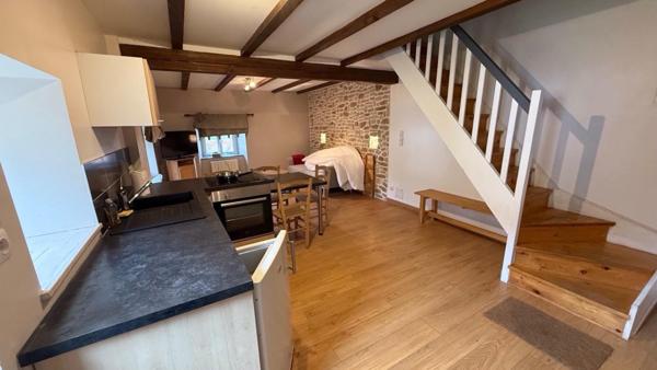 Maison Mitoyenne rénovée en 2 appartements ou gîtes