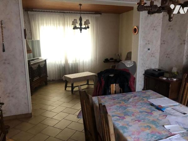 Maison avec 3 chambres, garage, jardin