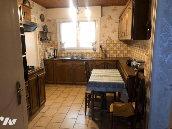 Maison avec 3 chambres, garage, jardin