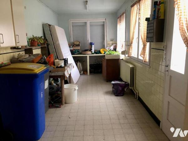 Maison avec 3 chambres, garage, jardin