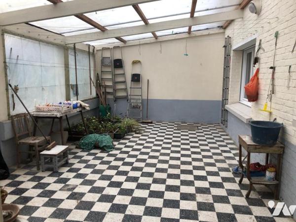 Maison avec 3 chambres, garage, jardin