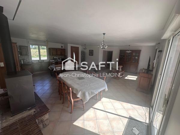 Pavillon de 179 m2,cinq chambres