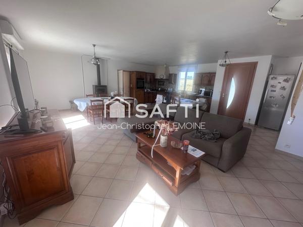 Pavillon de 179 m2,cinq chambres