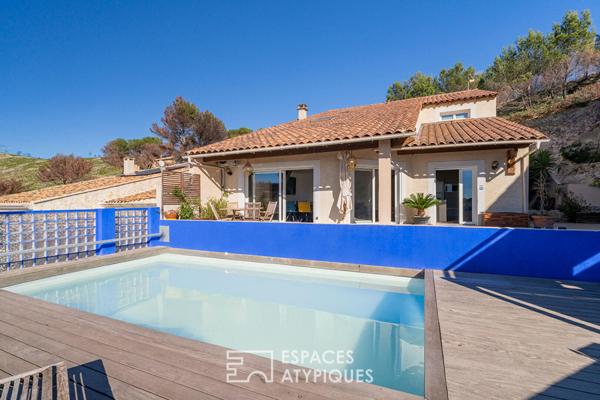 Maison avec vue mer et piscine – Estaque