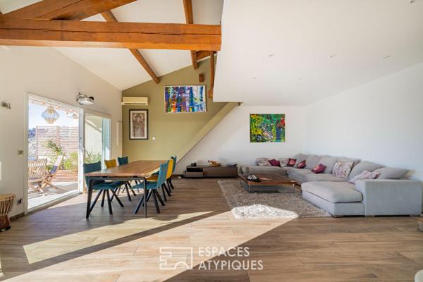 Maison avec vue mer et piscine – Estaque